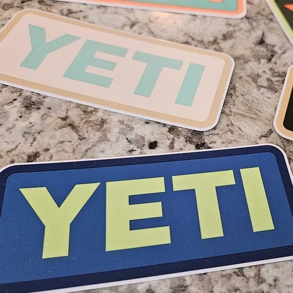 Yeti Stickers 5 total NEW - Picture 3 of 3